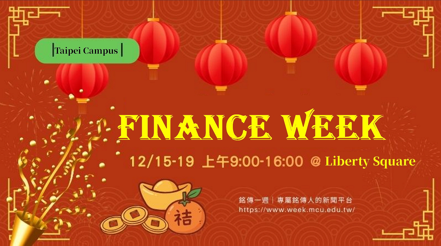 Featured image for “‘Finance Week’ has started”